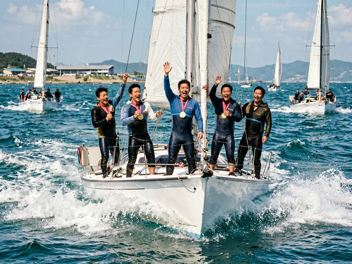 2024亚洲帆船锦标赛收官中国队斩获三枚金牌创历史